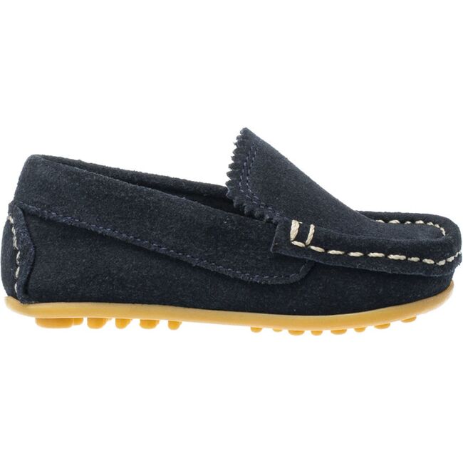 Antton Driver Moc Toddlers Suede, Blue - Loafers - 3