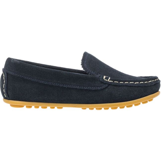 Antton Driver Moc Suede, Blue - Loafers - 3