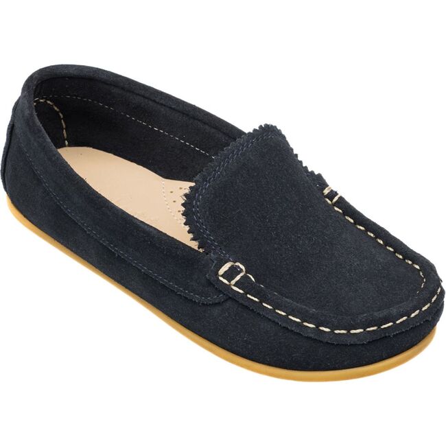 Antton Driver Moc Suede, Blue - Loafers - 4