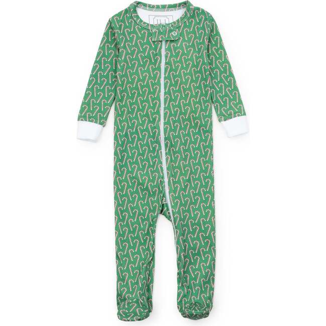Parker Zipper Pajama, Candy Cane Lane