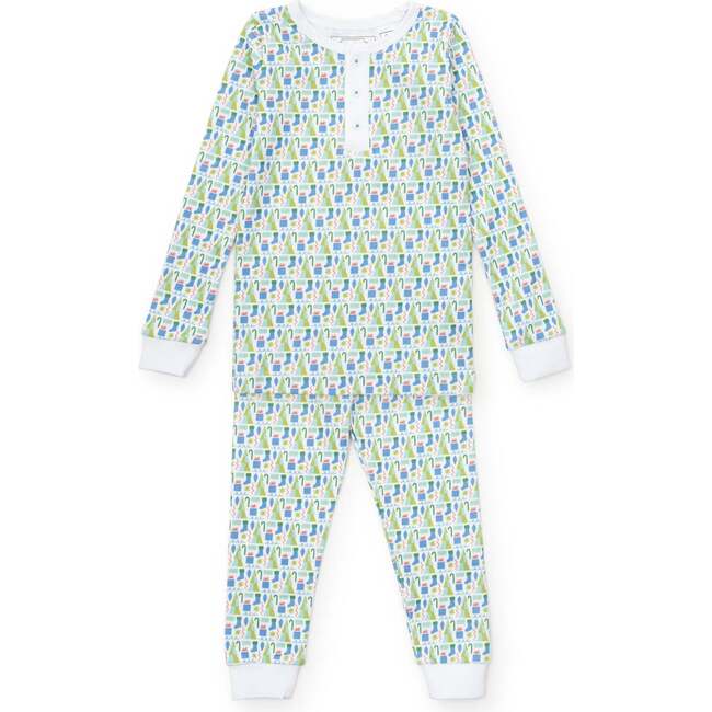 Jack Boys' Pajama Pant Set, Mod Holiday Blue