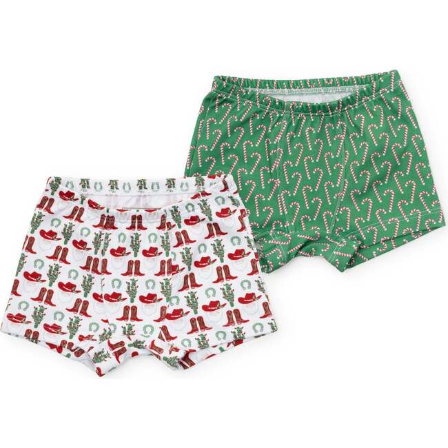 James Boys' Underwear Set, Candy Cane Lane/Cowboy Christmas