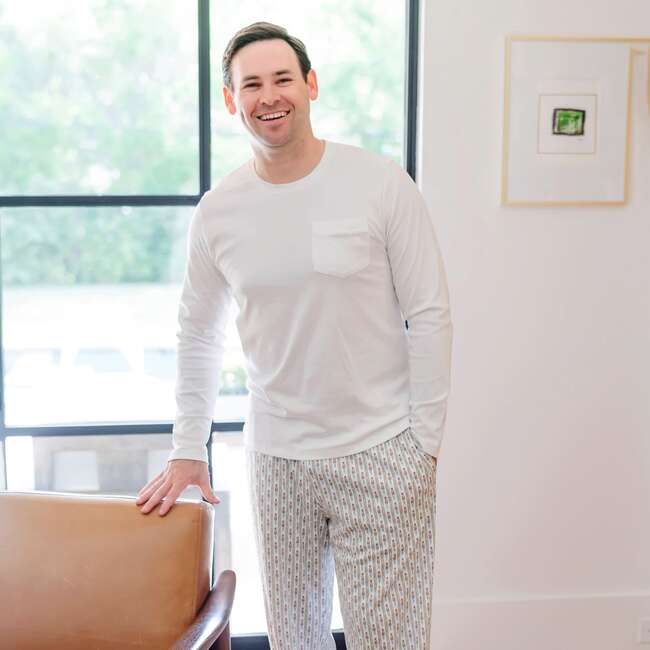 Brent Men's Hangout Pant, Nutcracker Stripe - Pajamas - 2