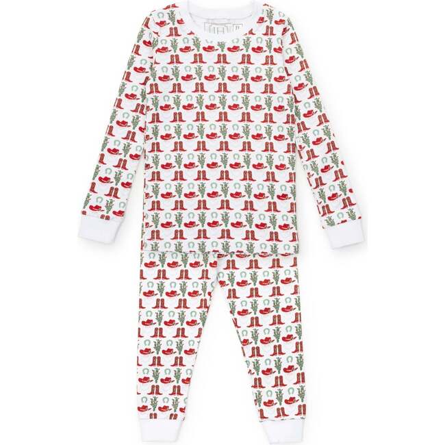 Grayson Pajama Pant Set, Cowboy Christmas