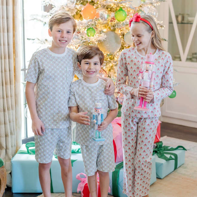 Charles Boys' Short Set, Nutcracker Stripe - Mixed Apparel Set - 3