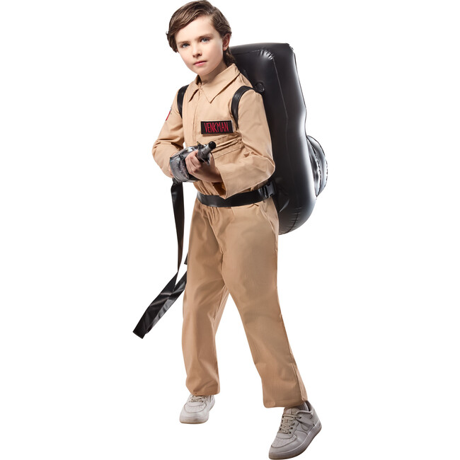 Rubies Ghostbusters Classic Beige Jumpsuit Kids Costume
