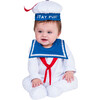 Rubies Ghostbusters Stay Puft Marshmallow Man Baby Costume - Costumes - 1 - thumbnail