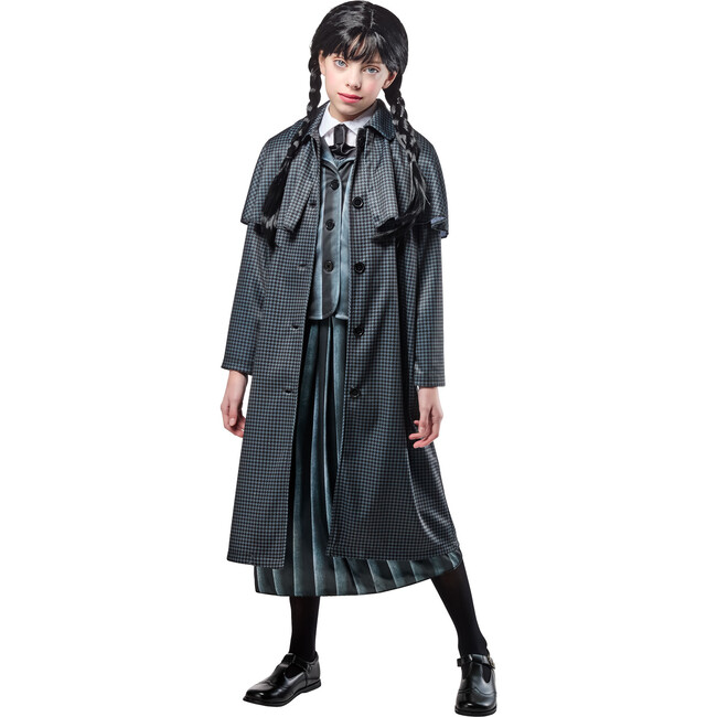 Rubies Wednesday Nevermore Academy Houndstooth Girls Costume Coat