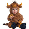 Rubies Brown Highland Cow Baby and Toddler Costume - Costumes - 1 - thumbnail