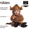 Rubies Brown Highland Cow Baby and Toddler Costume - Costumes - 4