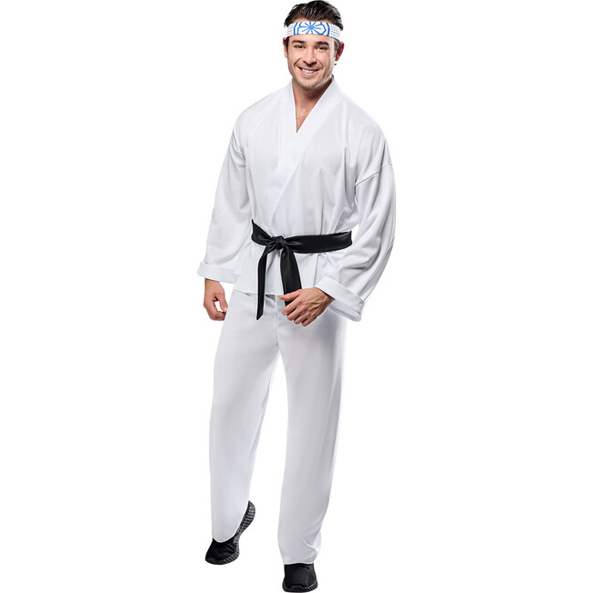 Rubies Karate Kid Classic Miyagi-Do Dojo Daniel Larusso Men's Costume - Costumes - 1
