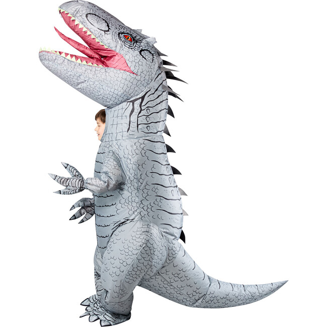 Rubies Jurassic World Rebirth Indominus Rex Inflatable Kids Costume - Costumes - 2