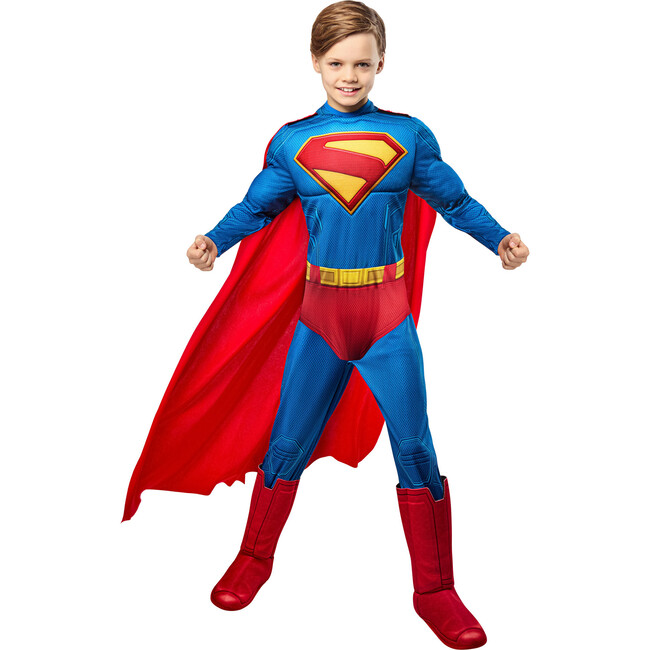 Rubies Superman Movie Superman Deluxe Muscle Chest Boys Costume