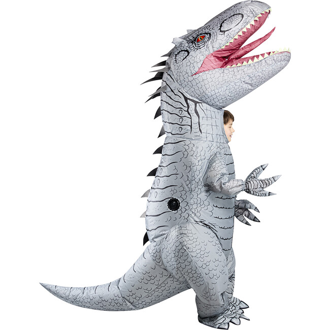Rubies Jurassic World Rebirth Indominus Rex Inflatable Kids Costume - Costumes - 4