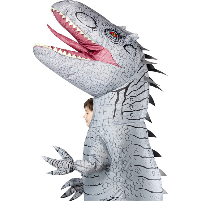 Rubies Jurassic World Rebirth Indominus Rex Inflatable Kids Costume - Costumes - 5