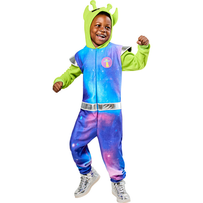 Rubies Cosmic Alien Zipsters Comfy Wear Kids Costume