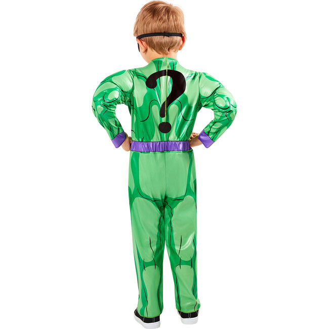 Rubies DC Comics Batman Riddler Muscle Chest Toddler and Kids Boys Costume - Costumes - 3