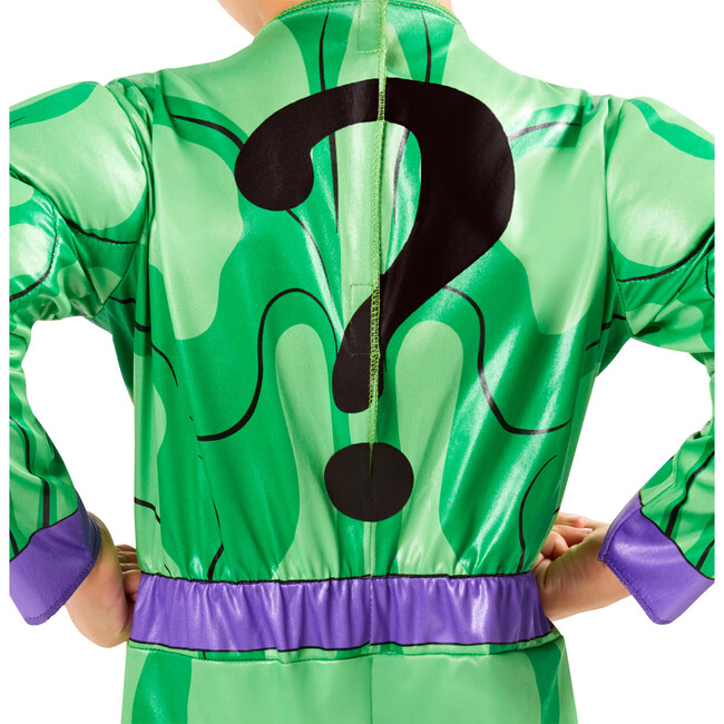 Rubies DC Comics Batman Riddler Muscle Chest Toddler and Kids Boys Costume - Costumes - 5