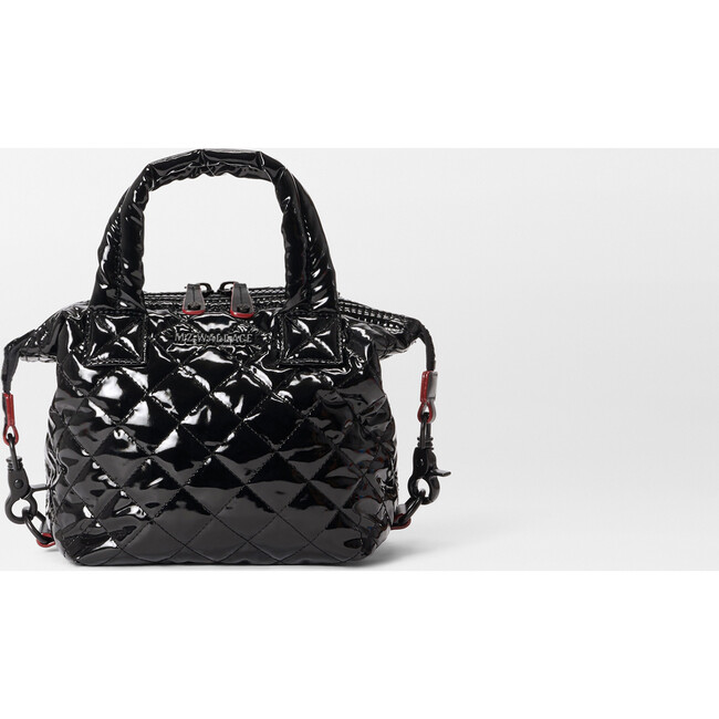 Micro Sutton, Black Lacquer - Bags - 1