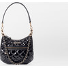 Mini Crosby Sienna, Black Lacquer - Bags - 1 - thumbnail