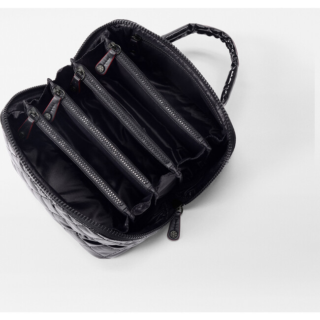 Metro Accordion Cosmetic II, Black Lacquer - Bags - 2