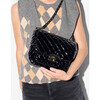 Medium Crosby Lock Crossbody, Black Lacquer - Bags - 3