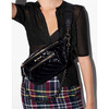 Small Crosby Crossbody Sling, Black Lacquer - Bags - 3