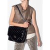 Large Crosby Lock Crossbody, Black Lacquer - Bags - 2