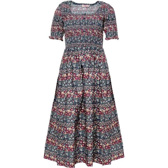 Parker Dress in Dusk Floral Medley