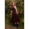 Destiny Dress in Burgundy - Dresses - 2