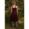 Mini Destiny Dress in Burgundy - Dresses - 5