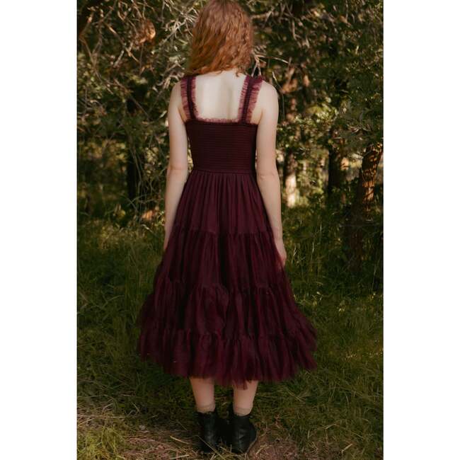 Destiny Dress in Burgundy - Dresses - 5
