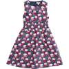 Mini Carly Dress in Navy Pressed Petals - Dresses - 1 - thumbnail