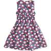 Mini Carly Dress in Navy Pressed Petals - Dresses - 2