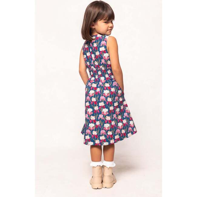 Mini Carly Dress in Navy Pressed Petals - Dresses - 3