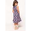 Mini Carly Dress in Navy Pressed Petals - Dresses - 3
