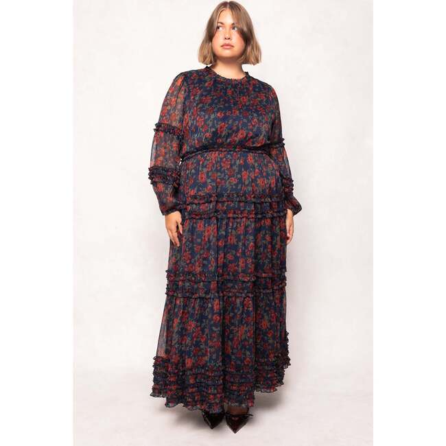 Geneva Dress in Scarlet Bloom - Dresses - 2