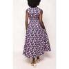 Carly Dress in Navy Pressed Petals - Dresses - 6