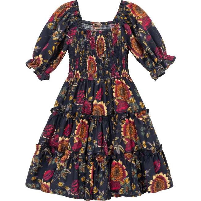 Mini Madeline Dress in Moody Sunflower