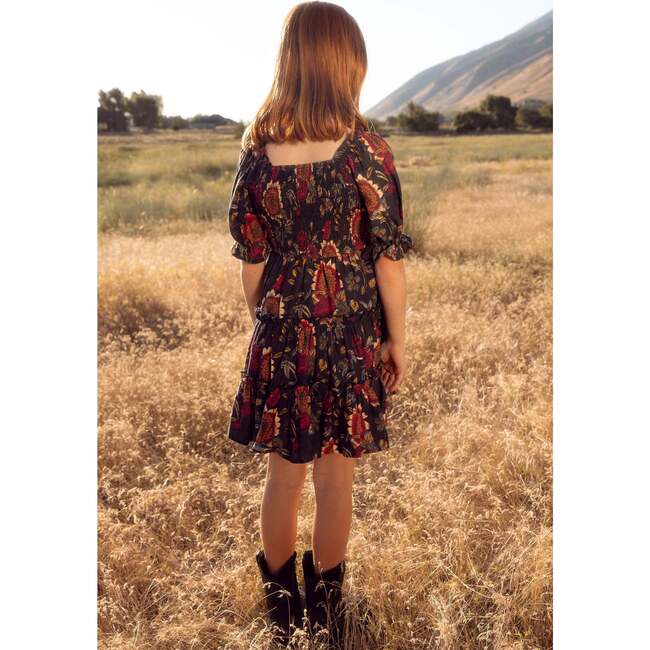 Mini Madeline Dress in Moody Sunflower - Dresses - 3