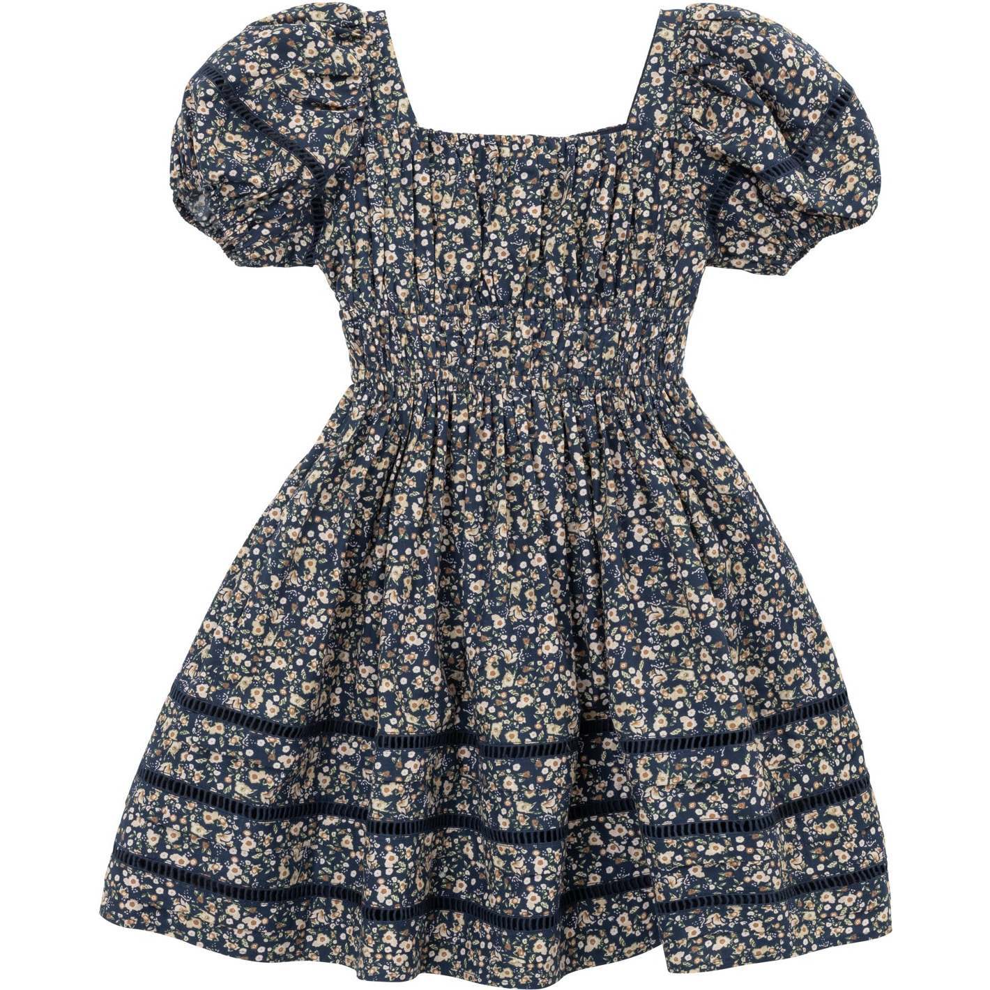 Mini Brooklyn Dress in Navy Dainty Floral - Ivy City Co Dresses | Maisonette