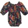 Baby Madeline Romper in Moody Sunflower - Rompers - 1 - thumbnail