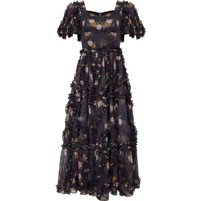 Layla Dress in Winter Floral