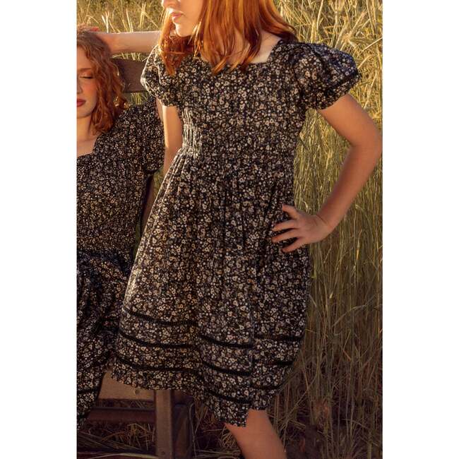 Mini Brooklyn Dress in Navy Dainty Floral - Dresses - 2