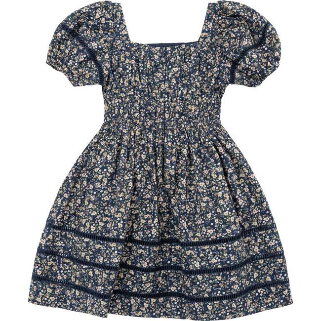 Mini Brooklyn Dress in Navy Dainty Floral - Dresses - 3
