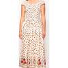 Marlow Cap Sleeve Dress in Cream Ditsy Floral - Dresses - 5