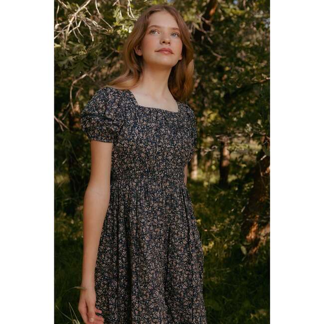 Mini Brooklyn Dress in Navy Dainty Floral - Dresses - 4