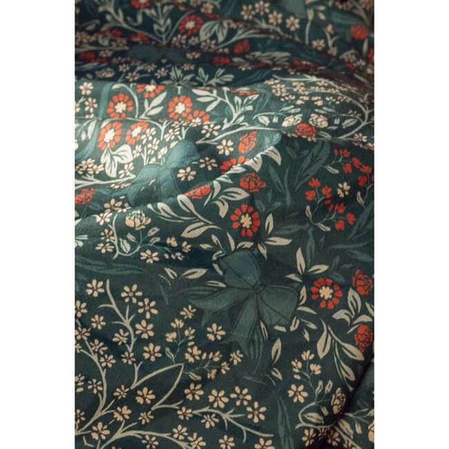 Rayna Dress in Teal Ribboned Garden - Dresses - 2