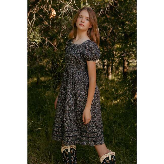 Mini Brooklyn Dress in Navy Dainty Floral - Dresses - 5