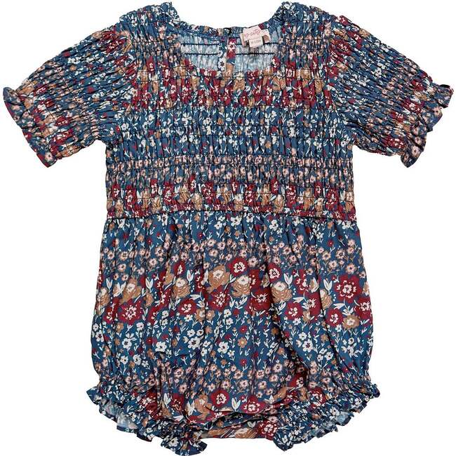 Baby Parker Romper in Dusk Floral Medley